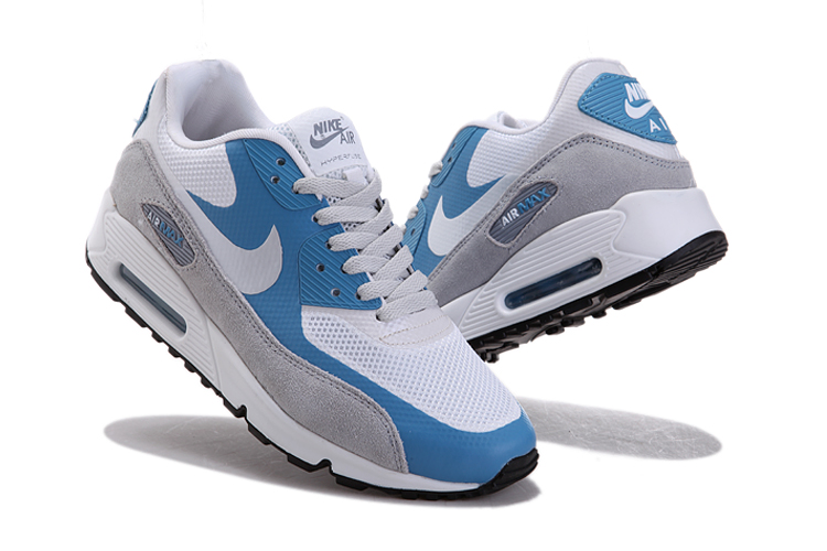 Nike Air Max Shoes Womens Blue/White/Gray Online
